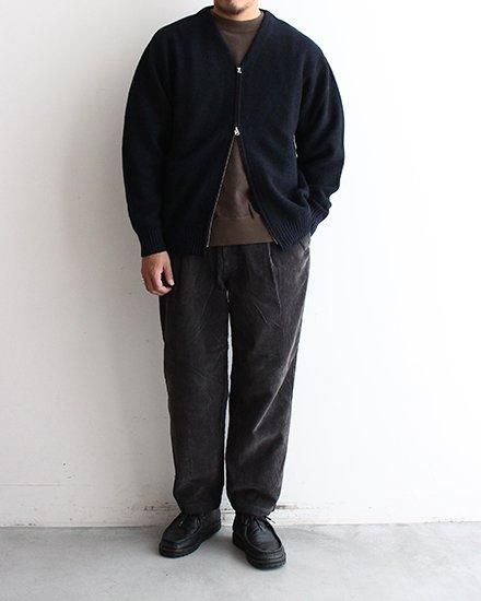STILL BY HAND / スティル バイ ハンド】Zip Up Cardigan