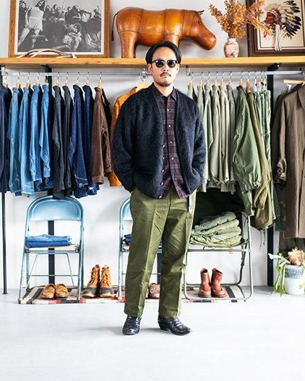 special！60s SHAGGY MAN モヘア カーディガン　シャギー Vintage 60's【SHAGGY MAN】Mohair Cardigan | Antler