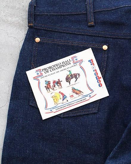 DEADSTOCK】80s Wrangler 13MWZ Denim Pants DEADSTOCK】80s Wrangler 13MWZ Denim Pants