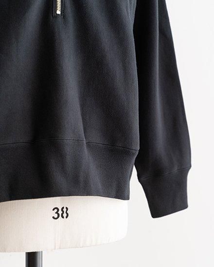 STILL BY HAND / スティル バイ ハンド】Half-Zip Sweat Shirts