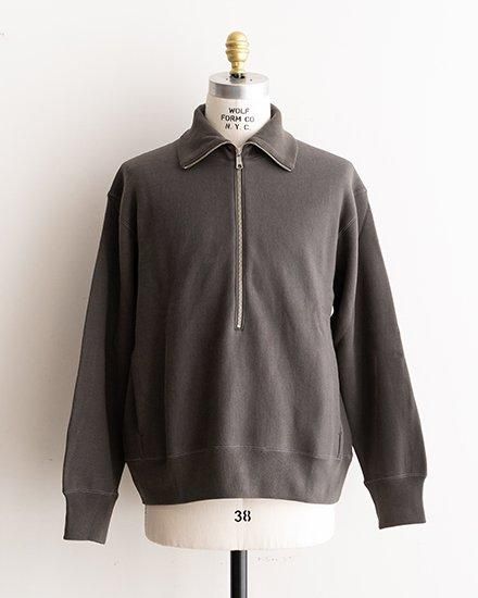 STILL BY HAND / スティル バイ ハンド】Half-Zip Sweat Shirts STILL BY HAND / スティル バイ ハンド】Half-Zip Sweat Shirts