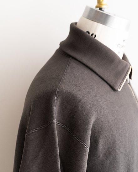 STILL BY HAND / スティル バイ ハンド】Half-Zip Sweat Shirts STILL BY HAND / スティル バイ ハンド】Half-Zip Sweat Shirts