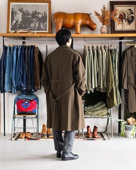 Blurhms Rootstock / ブラームス ルーツストック】Linen-Co Blurhms Rootstock / ブラームス ルーツストック】Linen-Co