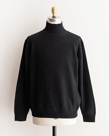 STILL BY HAND / スティル バイ ハンド】Silk Nep & Wool High-Neck