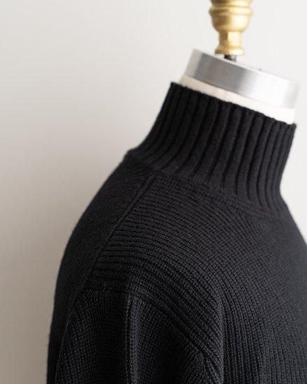 STILL BY HAND / スティル バイ ハンド】Silk Nep & Wool High-Neck