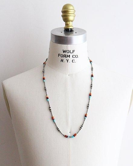 Indian Jewelry】Navajo Pearl Necklace 