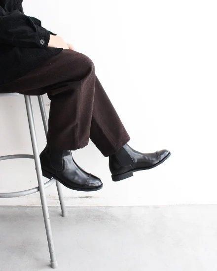 サンダース　ミリタリーサイドゴアブーツ　チェルシーブーツ　6.5 SANDERS,CHELSEA BOOTS. | andPheb Staff Blog