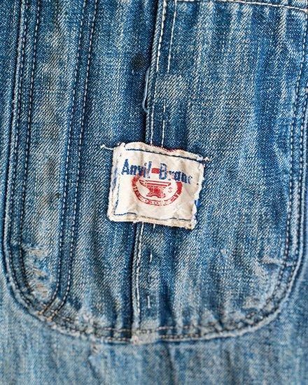 VINTAGE】50s Anvil Brand Denim Coverall 