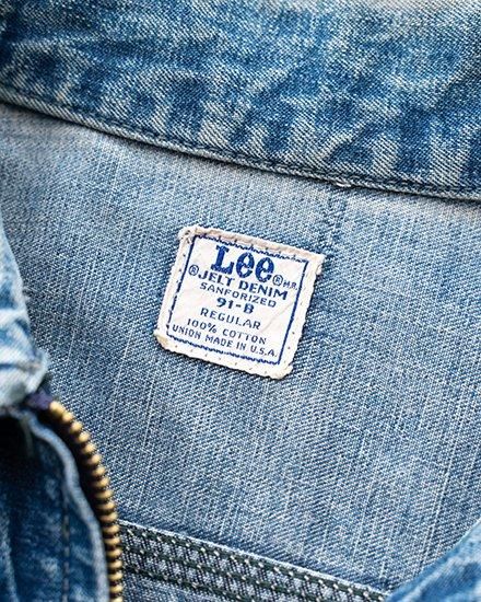 VINTAGE】60-70s LEE 91-B JELT Denim Jacket VINTAGE】60-70s LEE 91-B JELT Denim Jacket