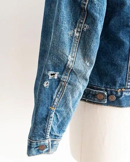 VINTAGE】60-70s Levis 70505 Denim Jacket ”Big E” With