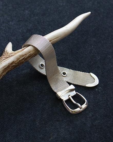 VINTAGE】90s Polo Ralph Lauren Mesh Buckle Bracelet ”Very Rare”