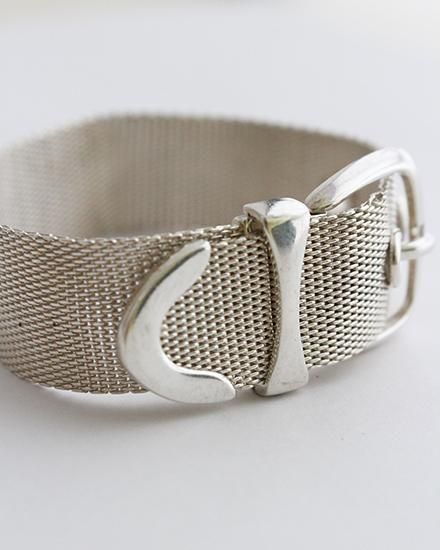 VINTAGE】90s Polo Ralph Lauren Mesh Buckle Bracelet ”Very Rare” VINTAGE】90s Polo Ralph Lauren Mesh Buckle Bracelet ”Very Rare”