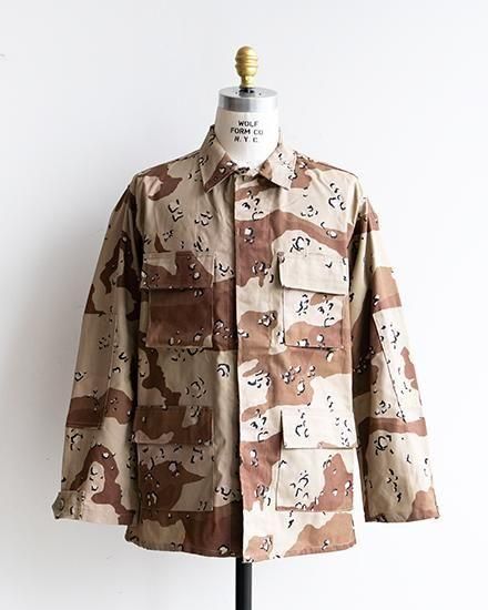 DEADSTOCK】80s US Military Desert Camo BDU Jacket 