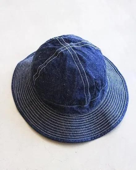 orslow オアスロウ US NAVY HAT Denim White ST