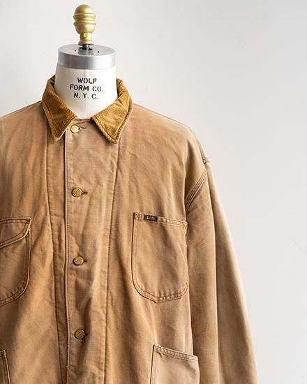 VINTAGE】70s Lee 92-LJ ”Brown Duck” Coverall 『Made In USA』