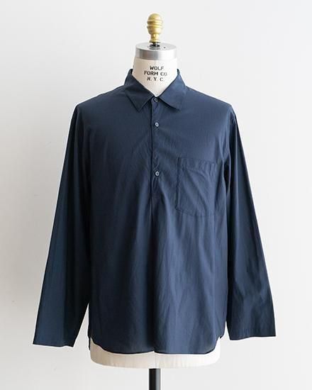 STILL BY HAND / スティル バイ ハンド】Cupro Cotton Pullover Shirts