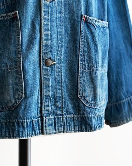 【70s 】神サイズ＆神フェード≪パーフェクト≫Big Mac Coverall VINTAGE】70s Big Mac Denim Coverall 