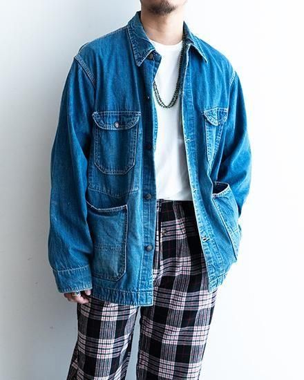 【70s 】神サイズ＆神フェード≪パーフェクト≫Big Mac Coverall VINTAGE】70s Big Mac Denim Coverall 
