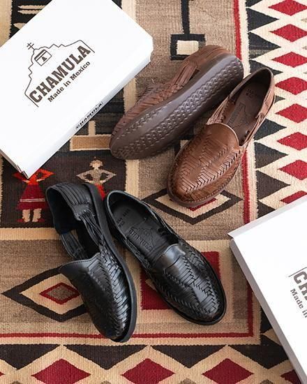 CHAMULA / チャムラ】Cancun Leather Shoes 