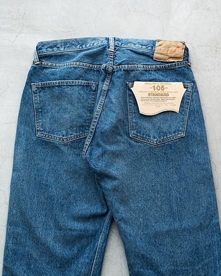 orslow オアスロウ 105 STANDARD SELVEDGE DENIM 2YEAR WASH
