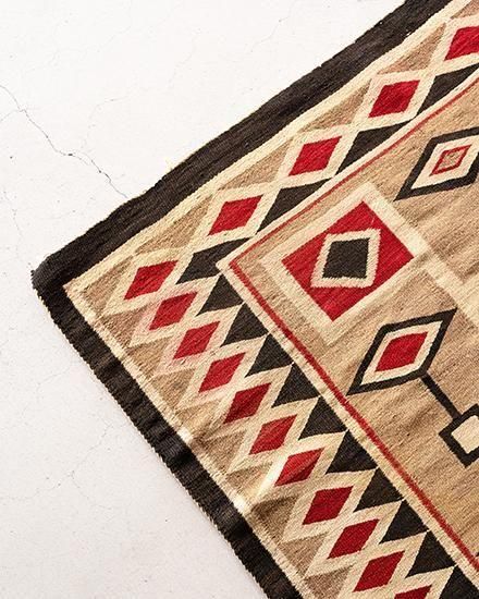 VINTAGE】40s〜 Navajo Rug 