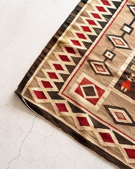 VINTAGE】40s〜 Navajo Rug VINTAGE】40s〜 Navajo Rug