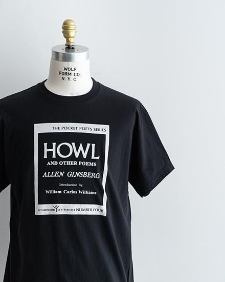 HOWL T-shirts ALLEN GINSBERG アレンギンズバーグ ヴィンテージ 90年代 アレン・ギンズバーグ 「ハウル」 Tシャツ