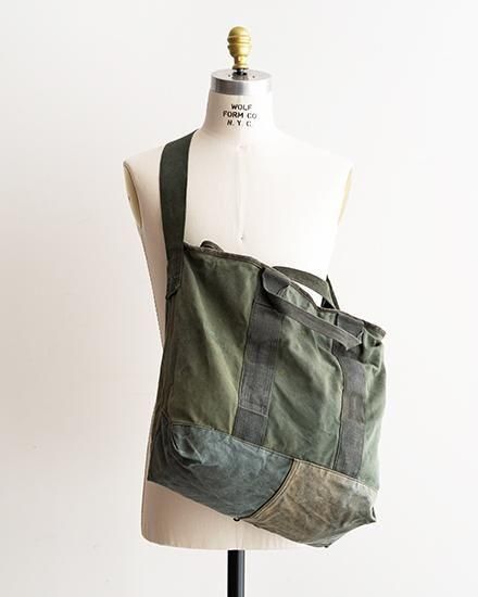 【HEXICO / ヘキシコ】Custom Tote Bag US ARMY Hexico / リメイクトートバッグ CUSTOM & GRAFFITI TOTE BAG