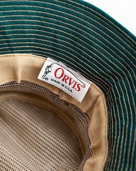 ビンテージ ORVIS フィッシングハット madeinusa アウトドア VINTAGE】80s ORVIS Fishing Hat『Made in U.S.A』