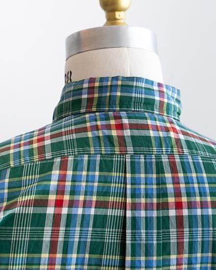 VINTAGE】90s Polo Ralph Lauren Madras Check Shirts