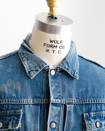 60s ranchcraft デニムジャケット　2nd jc penney レディース 古着 60s J.C Penney Ranchcraft 2nd タイプ 太陽