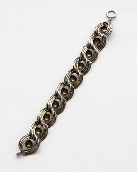 メキシカンジュエリー Mexico vintage made in Mexico VINTAGE】70-80s Vintage Taxco Mexican Silver “Mexican Inlay