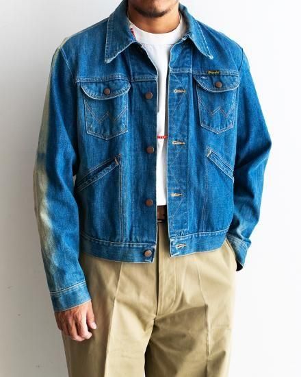 VINTAGE】80s Wrangler 126MJ Denim Jacket 