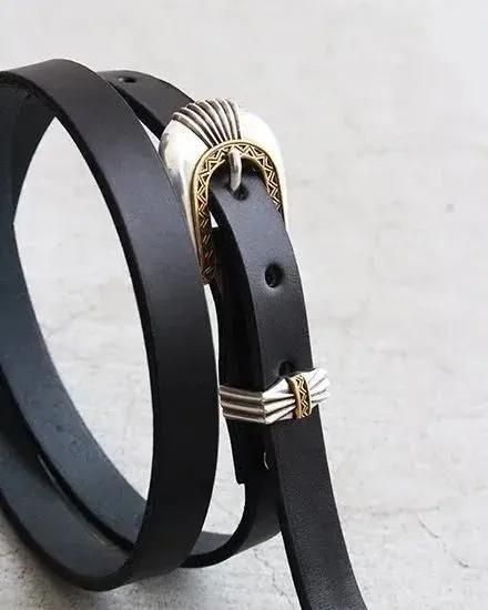 ムーンサンシャイ　レザーロングベルト　\