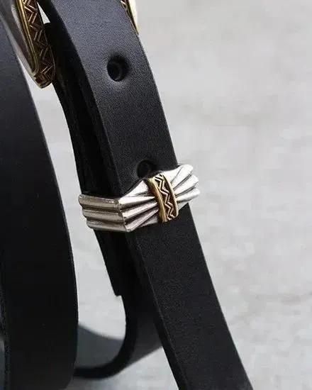 ムーンサンシャイ　レザーロングベルト　\"Made IN USA\" 32インチ MOONSHINE LEATHER (ムーンシャインレザー) Made In USA Del Rio