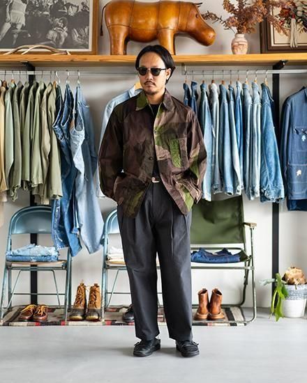 blurhms ブラームス　トラックジャケット　　コモリ　オーラリー　アプレッセ blurhms＆blurhmsROOTSTOCK】DENIM SERIES -自分だけの1着を