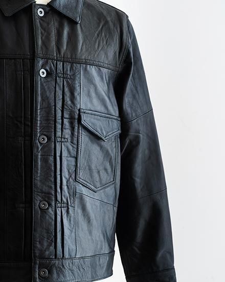 Yoused / ユーズド】3 Pocket 1st Type Leather Jacket 