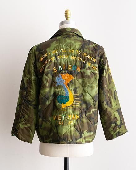 60s VIETNAM SOUVENIR JACKET ベトジャン b1f33d5999f3f556f9e77c0b6f33f0