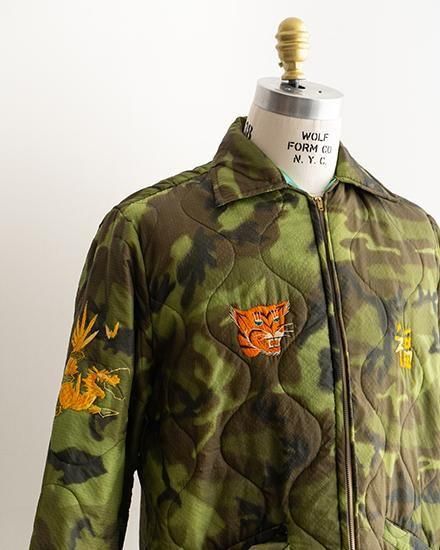 60s VIETNAM SOUVENIR JACKET ベトジャン 1960's VIETNAM SOUVENIR JACKET ベトジャン 赤  | SOLD