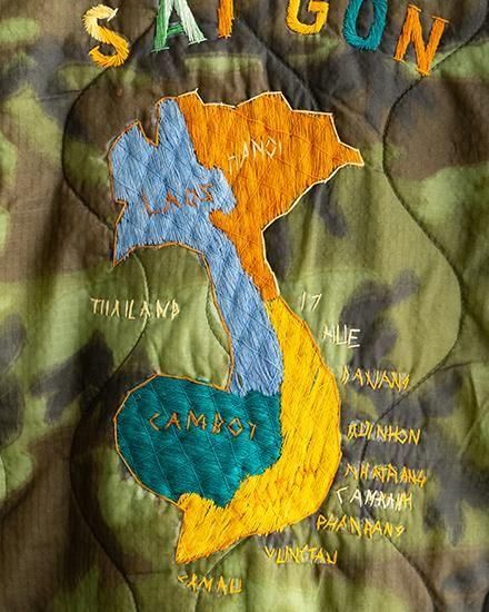 1960s vietnam souvenir jacket ベトジャンビンテージ VINTAGE】60s Vietnam Souvenir Jacket ”Very Good Condition