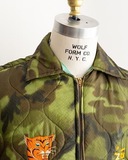 1960s vietnam souvenir jacket ベトジャンビンテージ 1960's VIETNAM SOUVENIR JACKET ベトジャン 65-66 白