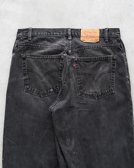 ヒ*チ様 90's Levi‘s550SALFABLACK デッドストックW36 90s 