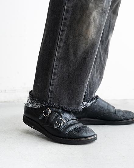 VINTAGE】90-00s Levi's Black 550 ”Cut Off Custom