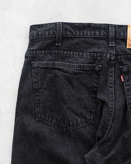 ヒ*チ様 90's Levi's550SALFABLACK デッドストックW36 90s LEVI'S 501