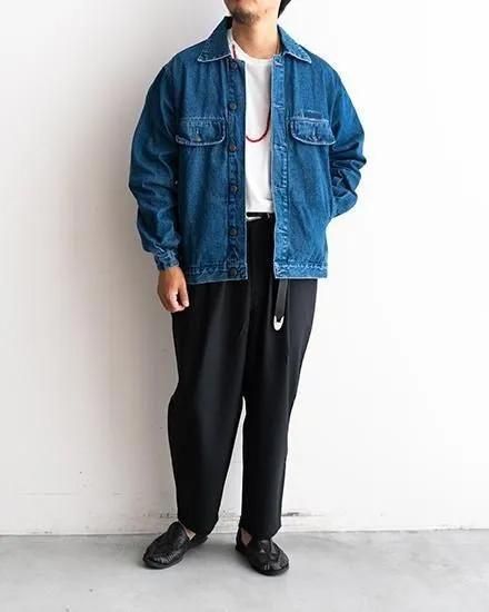 ジャケット・アウター 90s French Laposte Denim jkt Armor-lux DEAD STOCK 90s FRENCH