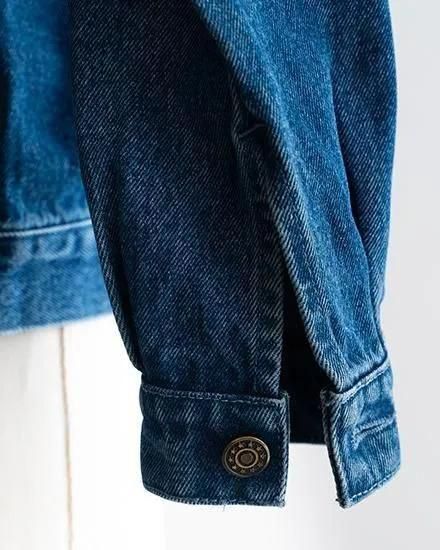 DEADSTOCK】90s French Laposte Denim Jacket 