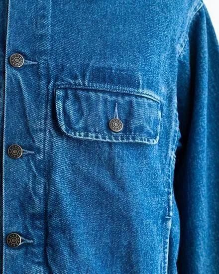DEADSTOCK】90s French Laposte Denim Jacket 