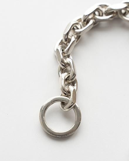 VINTAGE】Vintage Danish Silver Heavy Chain Bracelet 