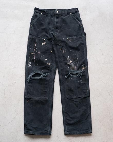 鬼フェード90s CARHARTT doubleknee duckpant 黒 鬼フェード90s CARHARTT doubleknee duckpant 黒 90s Carhartt