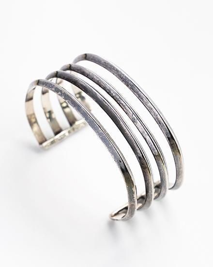 VINTAGE】60-70s Vintage Mexican Wire Cuff Bangle 